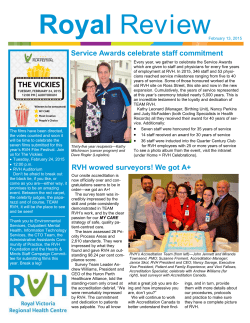 Royal Review February 13 2015