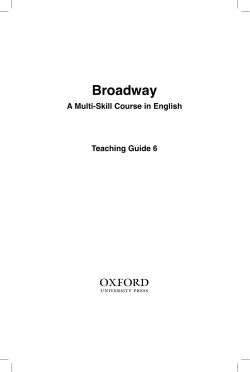 Teaching Guide 6 - Oxford University Press