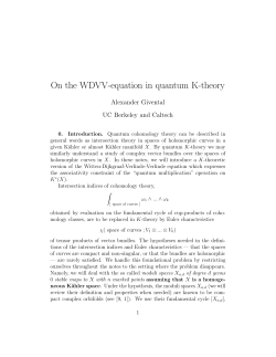 On the WDVV-equation in quantum K-theory