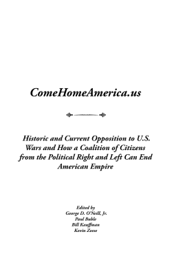 Come Home America PDF