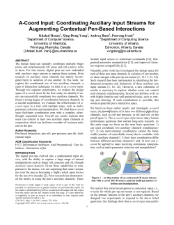 Paper/Report - Department of Computer Science