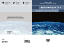 Highlights in Space 2010 - International Astronautical Federation