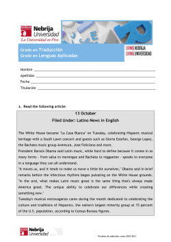 TRADUCCION Y LENGUAS APLICADAS