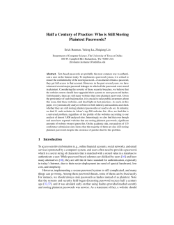 Half a Century of Practice: Who is Still Storing Plaintext Passwords?