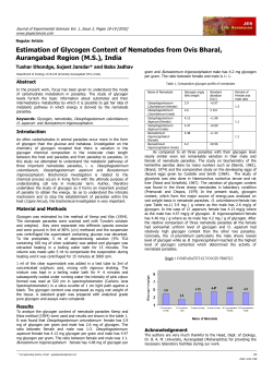 Phenological and Yield Characteristics of Sesame (Sesamum