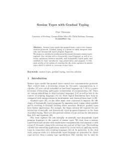 Session Types with Gradual Typing