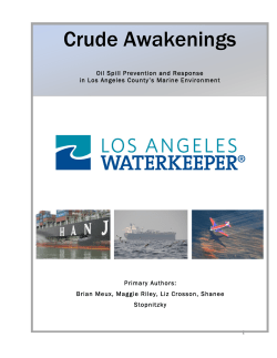 Crude Awakenings
