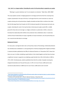 I do, I don`t or a happy medium: Extending the