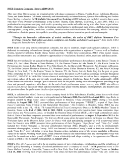 iMEE Complete Company History: (2009-2015)