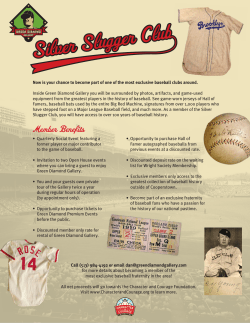 Silver Slugger Club info
