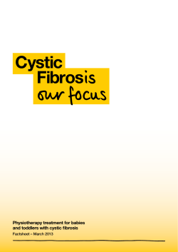 Physiotherapy treatment for babies and toddlers