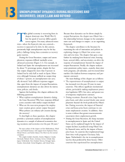 Unemployment dynamics dUring recessions and recoveries