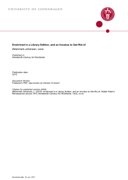 univERsity oF copEnhAGEn