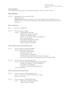 ENGC303.Course Calendar.F14