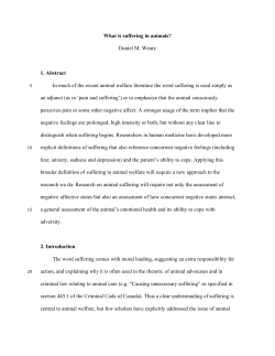 11. Weary - UBC Animal Welfare Program