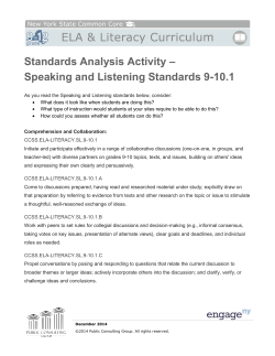 PD Handouts: Effective Classroom Discussions