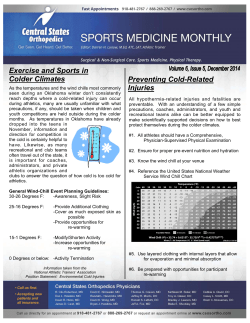 December 2014 - Central States Orthopedic Specialists