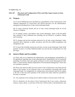 (1) Purpose. (2) Intent of Rules and Severability.