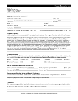 Program Materials - American Inns of Court