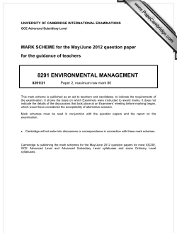 8291 environmental management