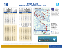 new Route 19 schedule