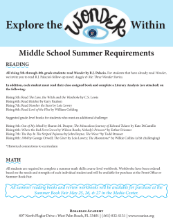 Middle School - Rosarian Academy