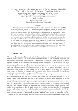 Heuristic Resource Allocation Algorithms for Maximizing Allowable