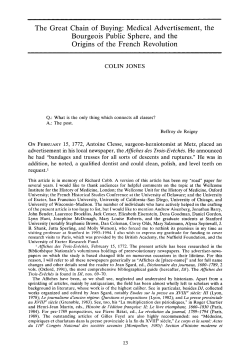 The Great Chain of Buying: Medical