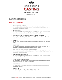 lisa fields, csa - Lisa Fields Casting