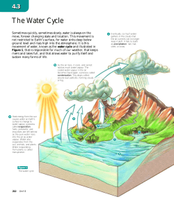 The Water Cycle - hrsbstaff.ednet.ns.ca