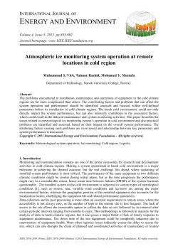 Full Text - International Journal of Energy and Environment