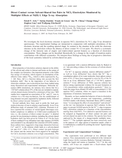 Direct Contact versus Solvent-Shared Ion Pairs in NiCl2 Electrolytes