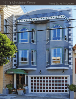 2719 McAllister Street