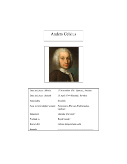 Anders Celsius