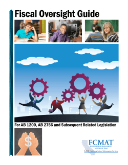 Fiscal Oversight Guide