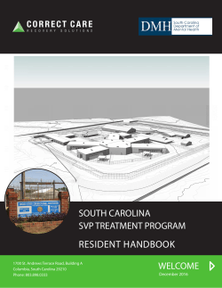 resident handbook - Correct Care Recovery Solutions