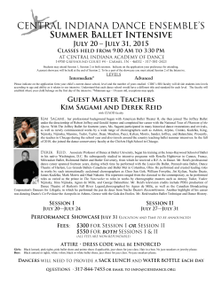 her professional background began with American Ballet Theater II