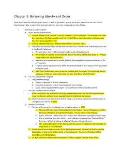 Chapter 2: Balancing Liberty and Order
