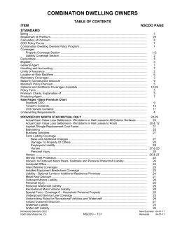combination dwelling owners