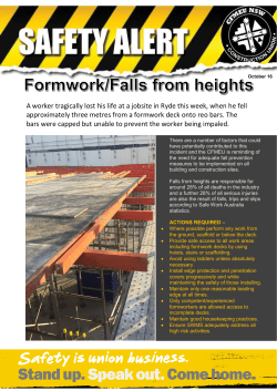 A worker tragically lost his life at a jobsite in Ryde this week, when