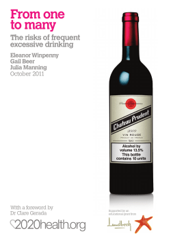 From one to many: The risks of frequent excessive drinking