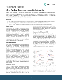 One Codex White Paper