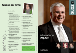 Issue 129 March/April - University of Birmingham Intranet