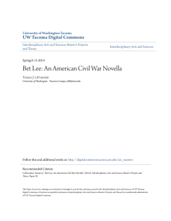 Bet Lee: An American Civil War Novella