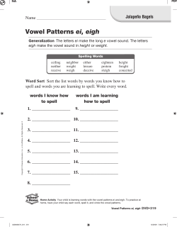 Unit 5 Week 4 - Griswold Public Schools