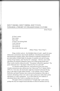 Don`t Smoke, Don`t Drink, Don`t Fuck