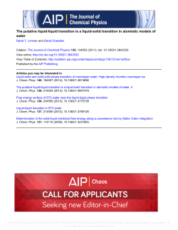The putative liquid-liquid transition is a liquid-solid