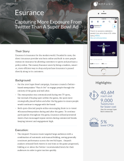 Esurance - Twitter Official Partners