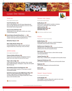 Scotiabank Premium Seating Event Day Menu_BLEED