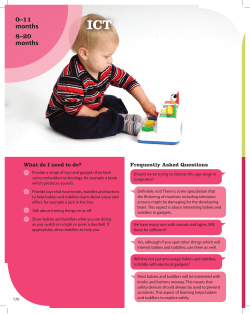 ICT: 0-11 months and 8-20 months